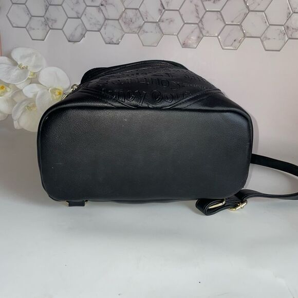 Juicy Couture Black Backpack with Gold Hardware - Picture 5 of 7